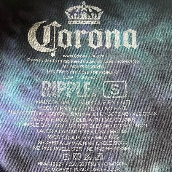 Urban outfitters Corona Neon Tie-Dye Tee - Picture 4 of 4